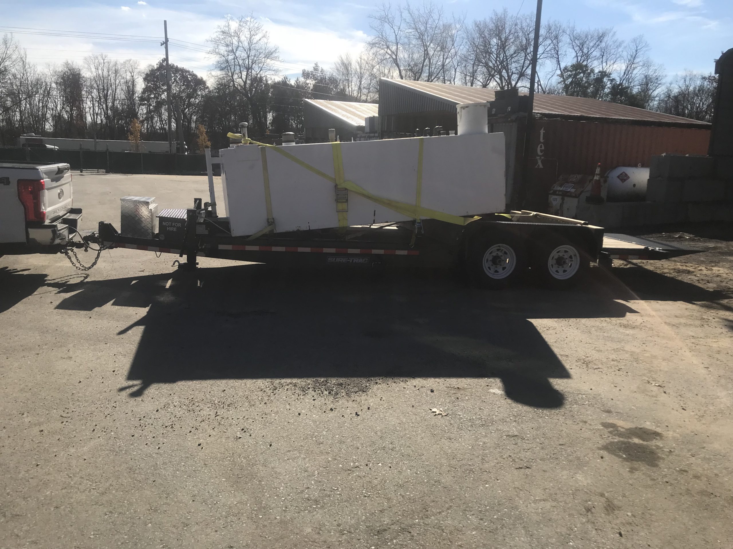 2,000 Gallon Double Wall Square Steel Tank