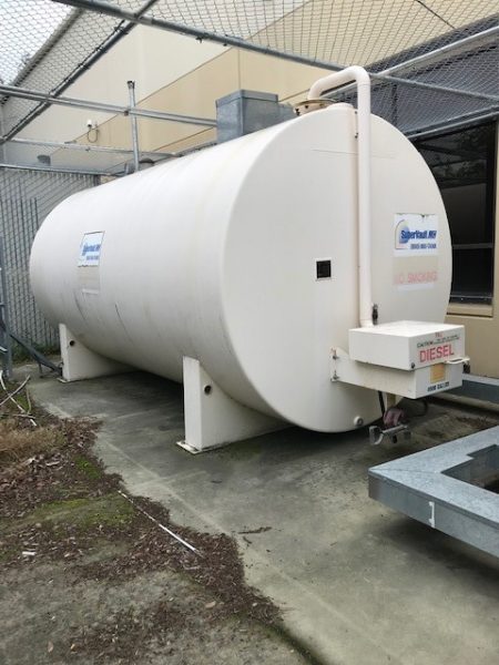 SOLD - 5,000 Gallon  Above-ground Fuel Storage Tank  UL142 (#170757)
