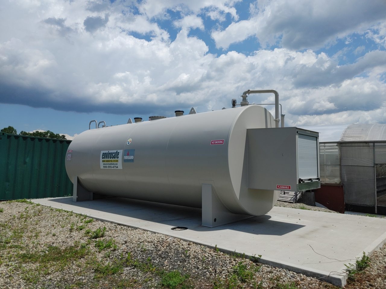 SOLD 8,000 Gallon Aboveground Fuel Storage Tank UL2085 (NEW!)