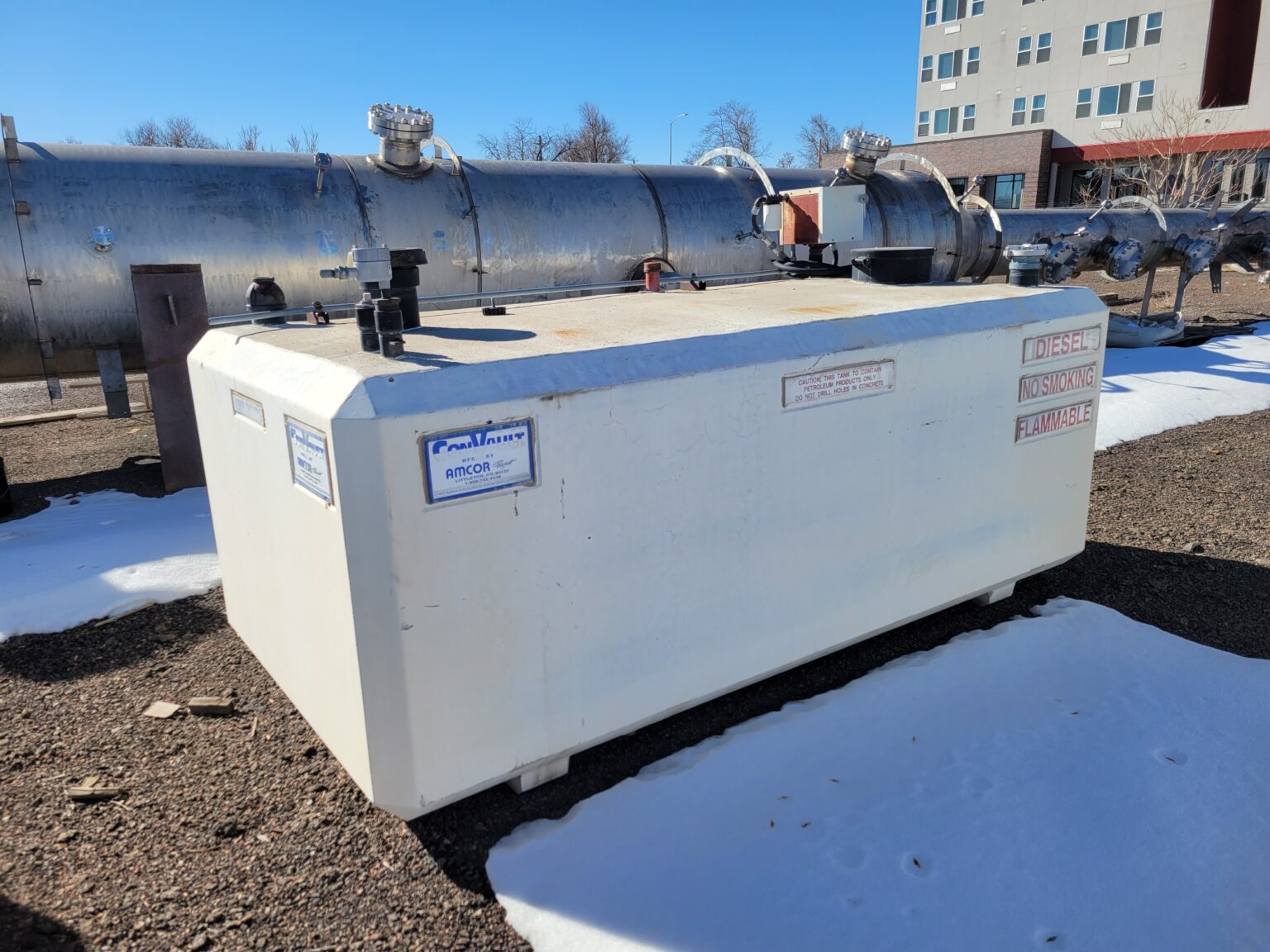 Used 1,000 Gallon UL2085 AboveGround Fuel Storage Tank