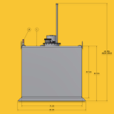 ready-2-fill 2000 gallon fuel storage tank
