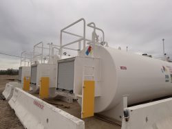 Used 10,000 Gallon UL-2085 Fireguard Above-Ground Fuel System - Image 1